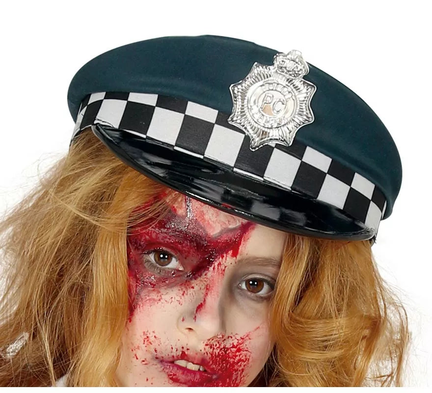 Translation missing: es.Disfraz de Policía Zombie para niña