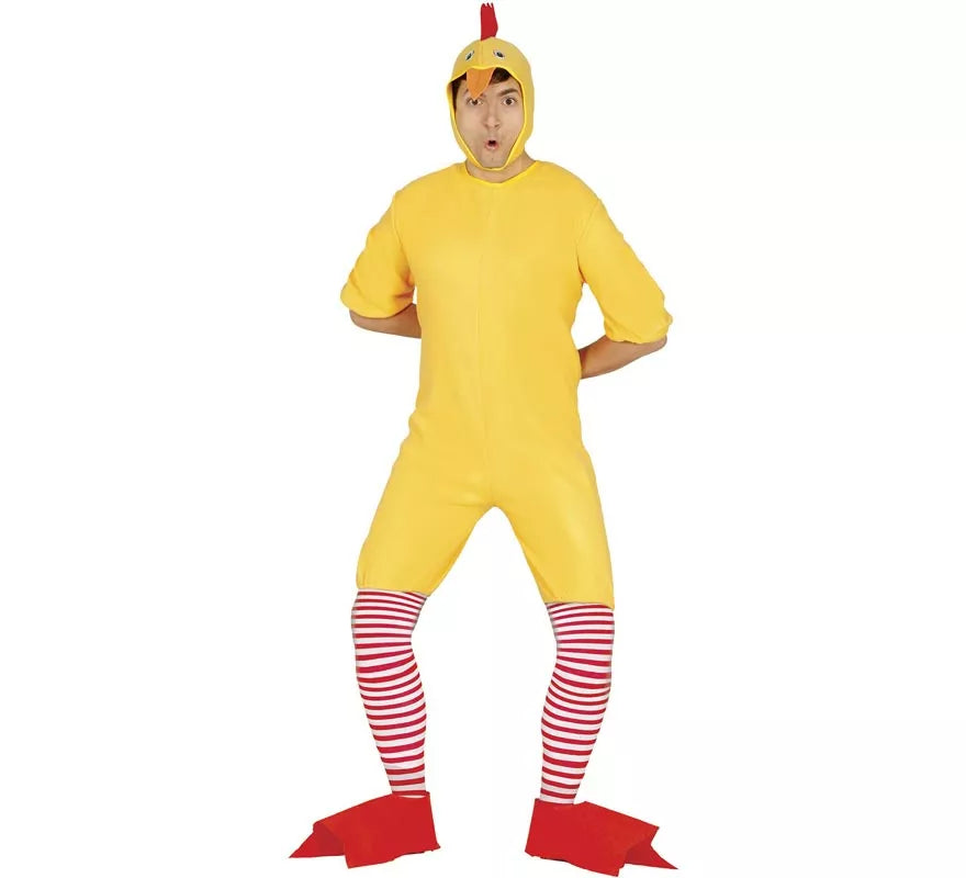 Translation missing: es.Disfraz de Pollito Amarillo para hombre