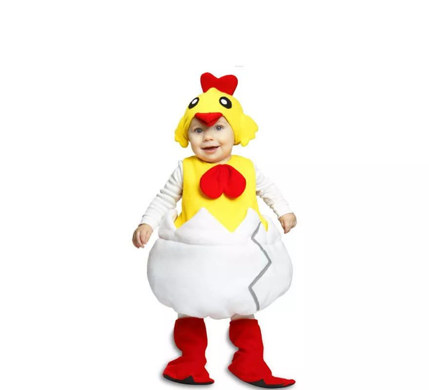 Translation missing: es.Disfraz de Pollito con Cascarón para niños