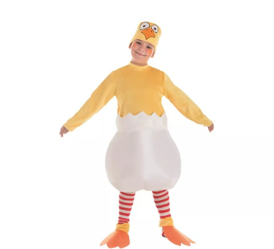 Translation missing: es.Disfraz de Pollito en el Cascarón para niños