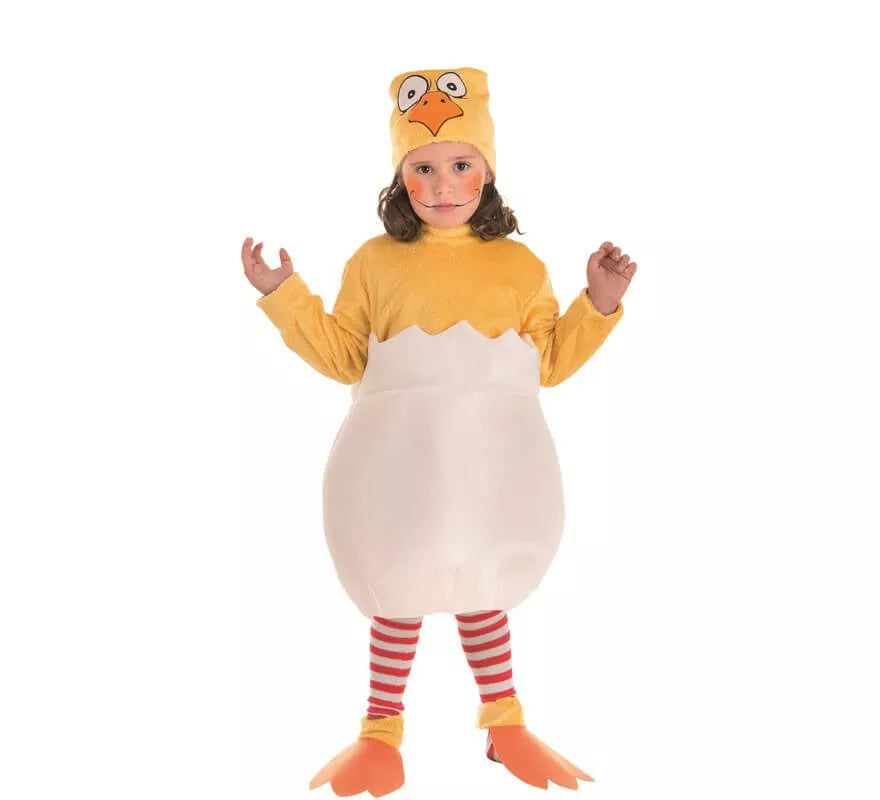 Translation missing: es.Disfraz de Pollito en el Cascarón para niños