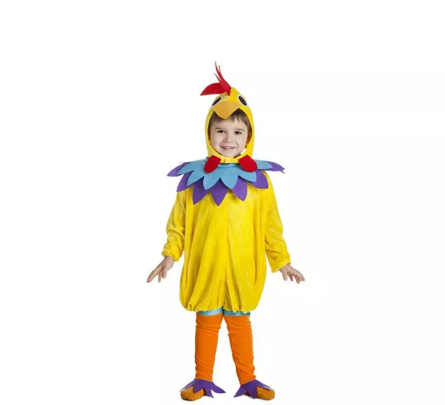 Disfraz de Pollo amarillo para niño