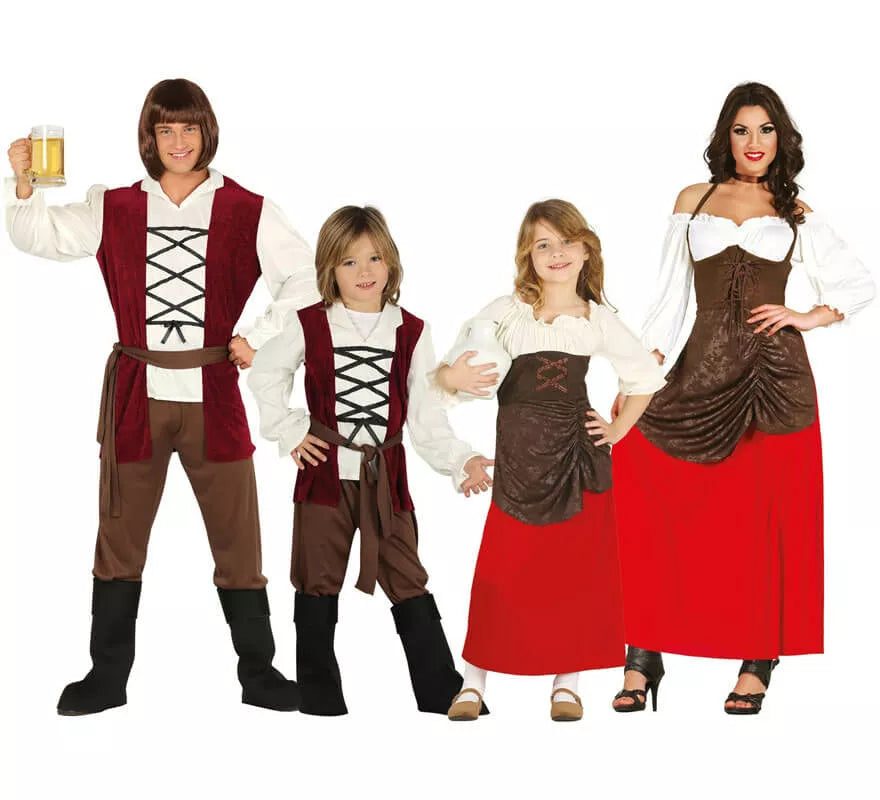 Translation missing: es.Disfraz de Posadero Medieval para niño