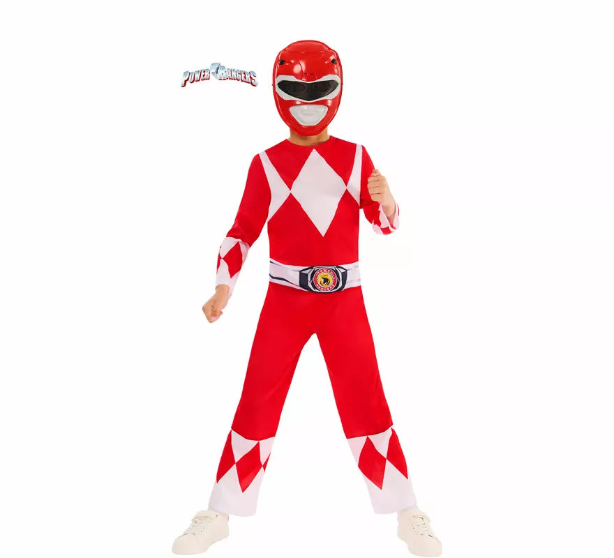 Translation missing: es.Disfraz de Power Ranger Rojo para niño
