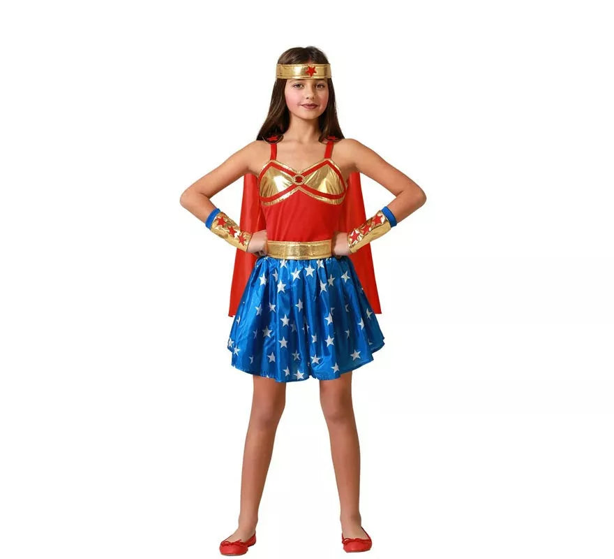 Translation missing: es.Disfraz de Power Woman para niña