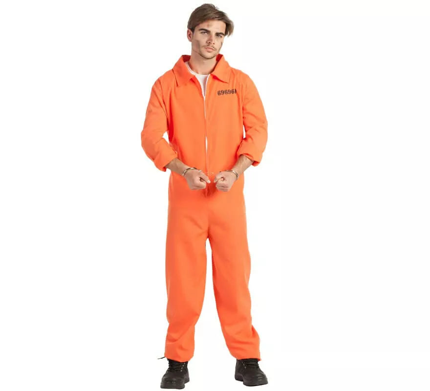 Translation missing: es.Disfraz de Preso con Identificador para hombre