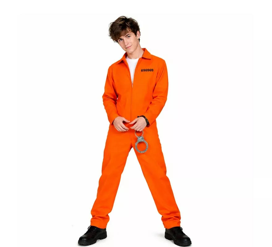 Translation missing: es.Disfraz de Preso naranja para hombre