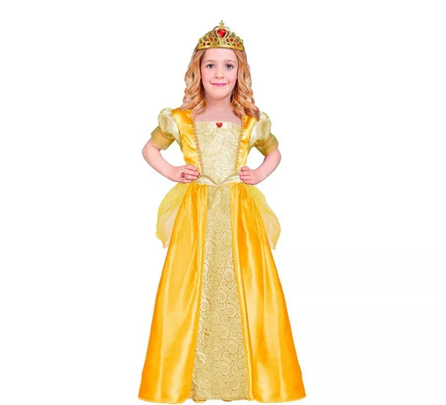 Translation missing: es.Disfraz de Princesa amarilla para niña