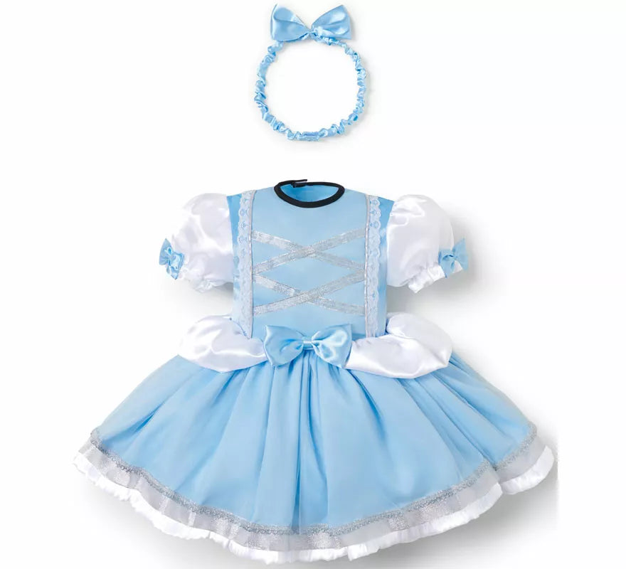 Translation missing: es.Disfraz de Princesa azul de Cuento de Hadas para bebé