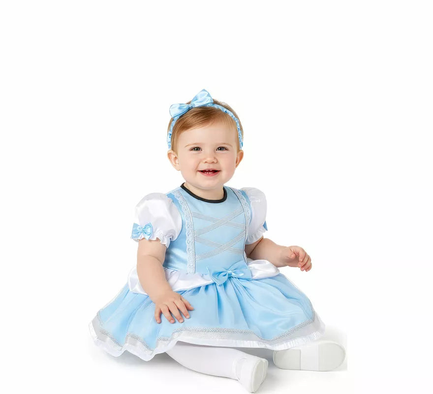 Translation missing: es.Disfraz de Princesa azul de Cuento de Hadas para bebé