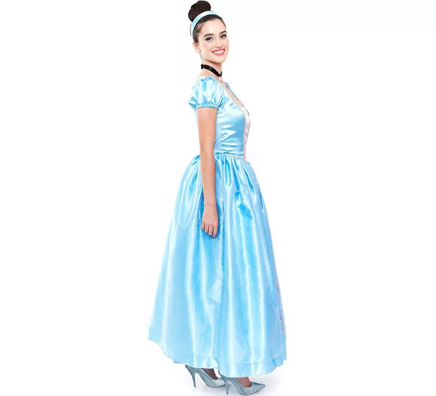 Translation missing: es.Disfraz de Princesa Azul de Cuento de Hadas para mujer