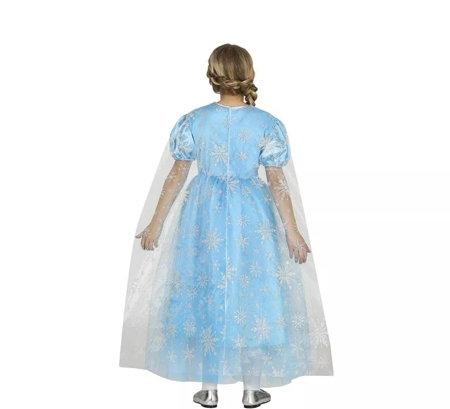 Disfraz de Princesa Azul de Hielo para niña