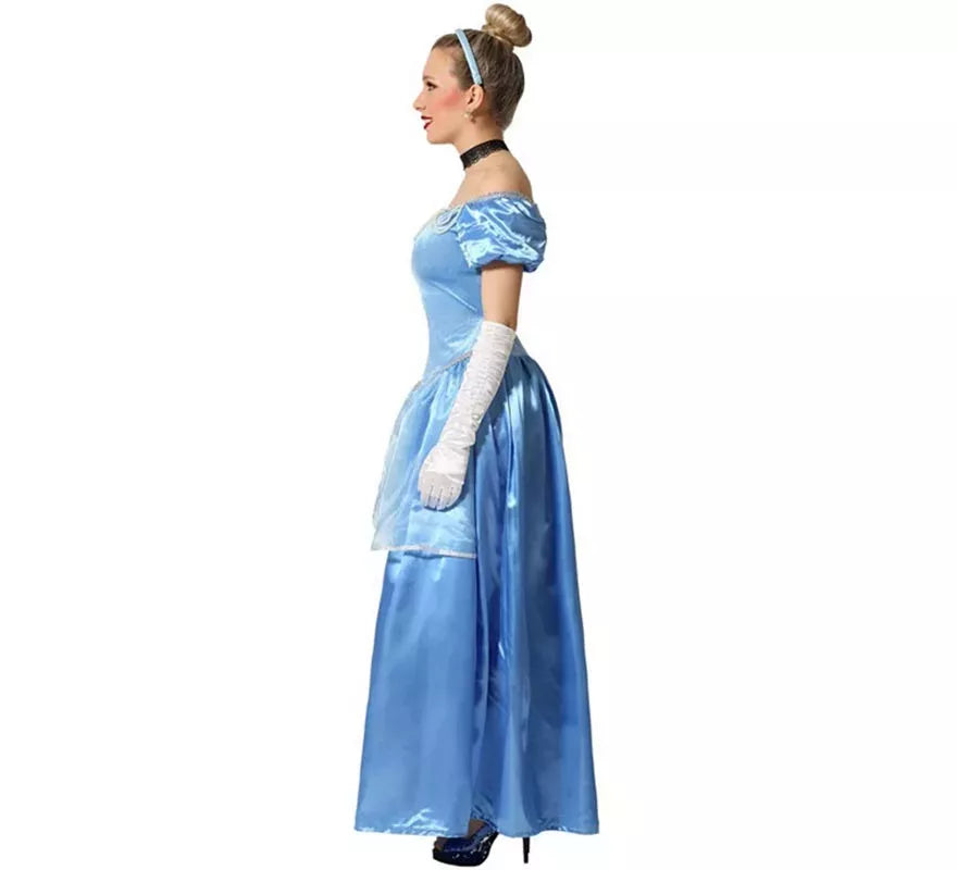 Translation missing: es.Disfraz de Princesa azul para mujer