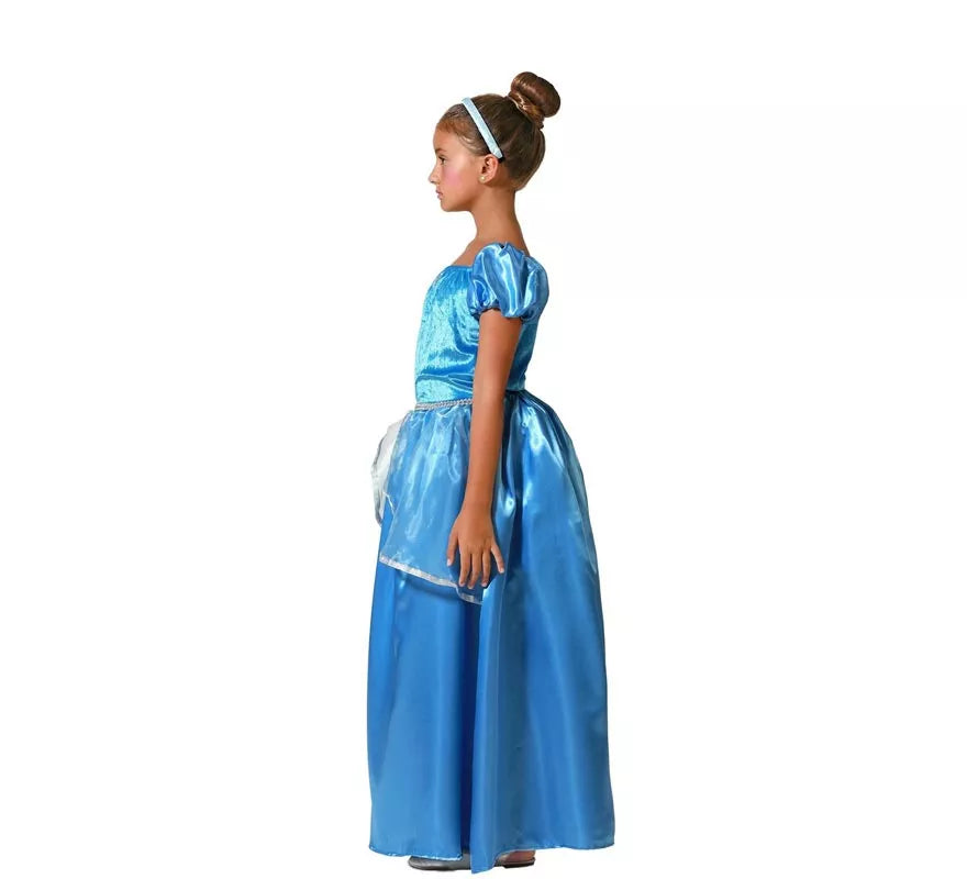 Translation missing: es.Disfraz de Princesa azul para niña
