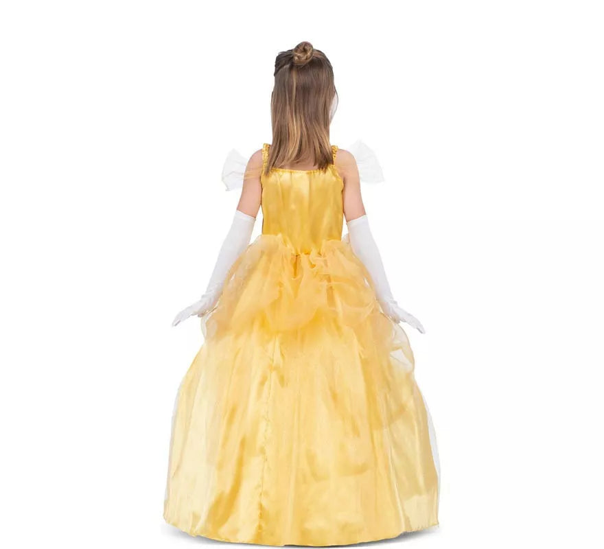 Translation missing: es.Disfraz de Princesa Bella amarilla para niña
