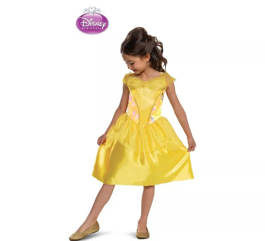 Translation missing: es.Disfraz de Princesa Bella Básico Plus para niña