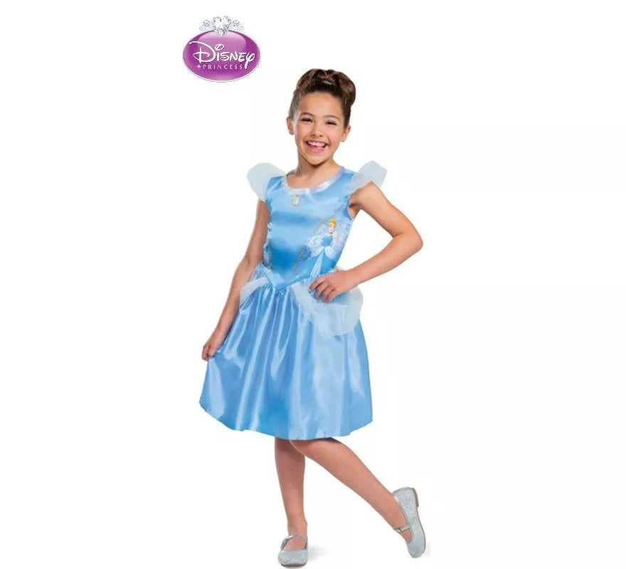 Translation missing: es.Disfraz de Princesa Cenicienta Básico Plus para niña