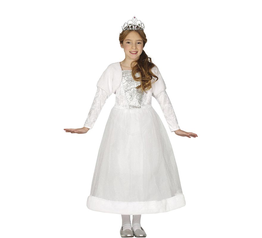Disfraz de Princesa de baile Blanca para niña