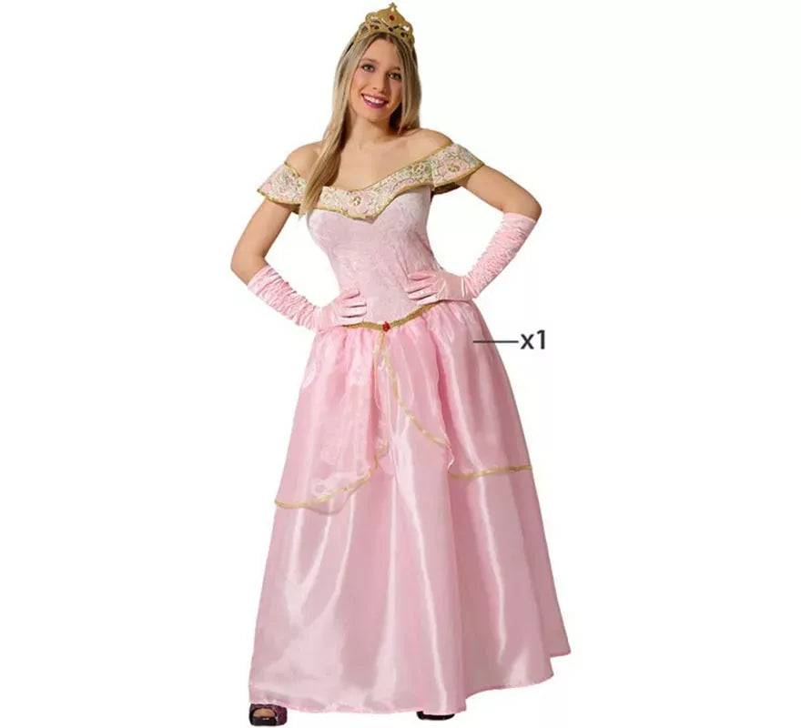Translation missing: es.Disfraz de Princesa de Cuento Rosa para mujer