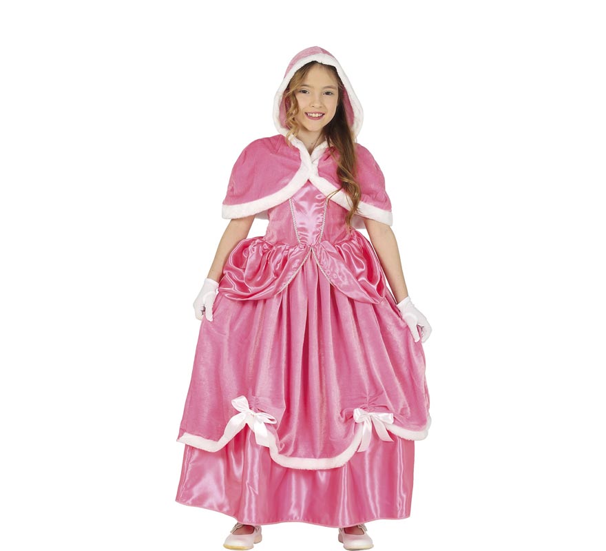 Translation missing: es.Disfraz de Princesa de Cuento Rosa para niña