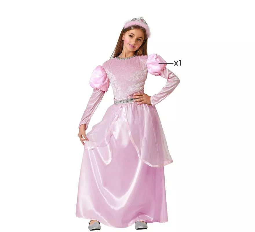 Translation missing: es.Disfraz de Princesa de Cuento Rosa para niña