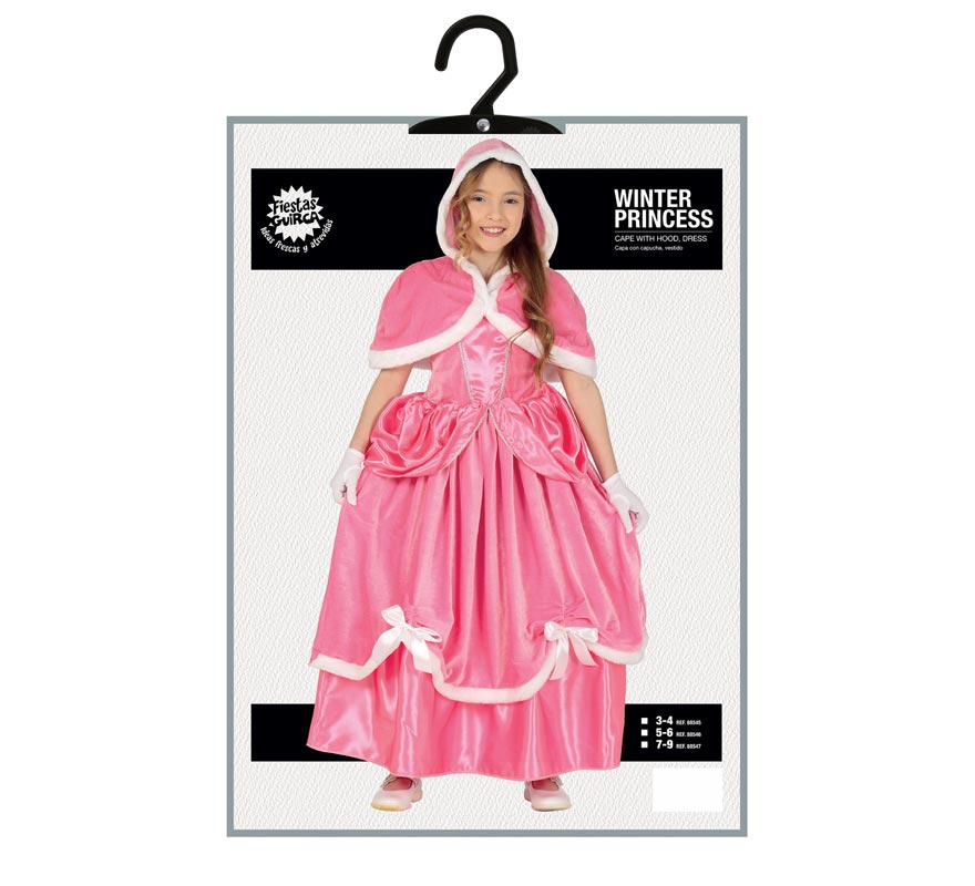 Translation missing: es.Disfraz de Princesa de Cuento Rosa para niña