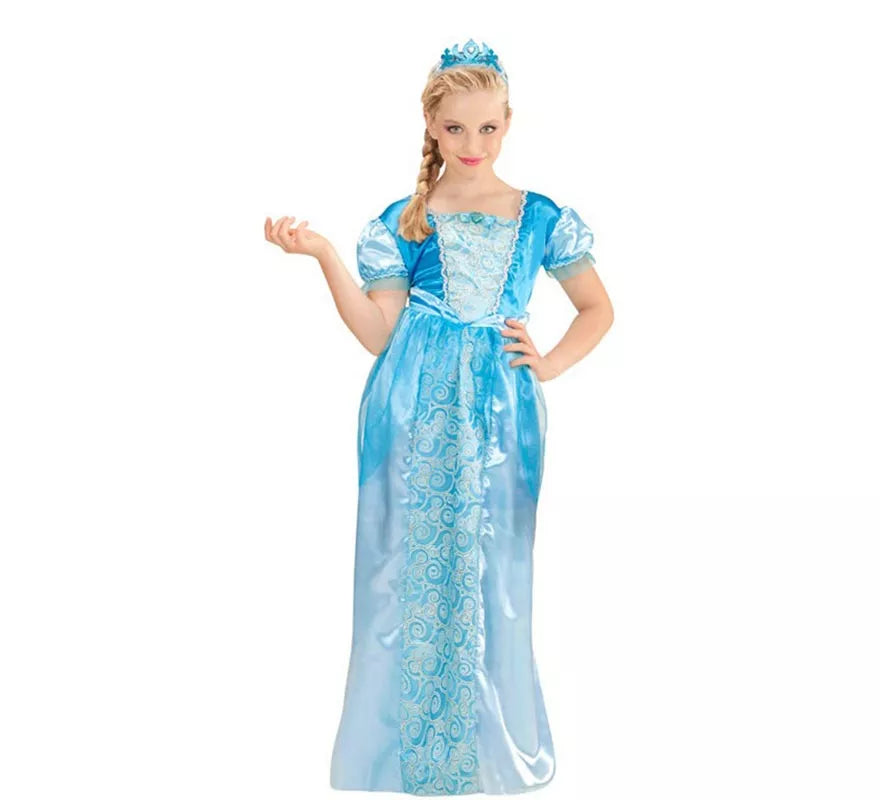 Translation missing: es.Disfraz de Princesa de las Nieves para niña