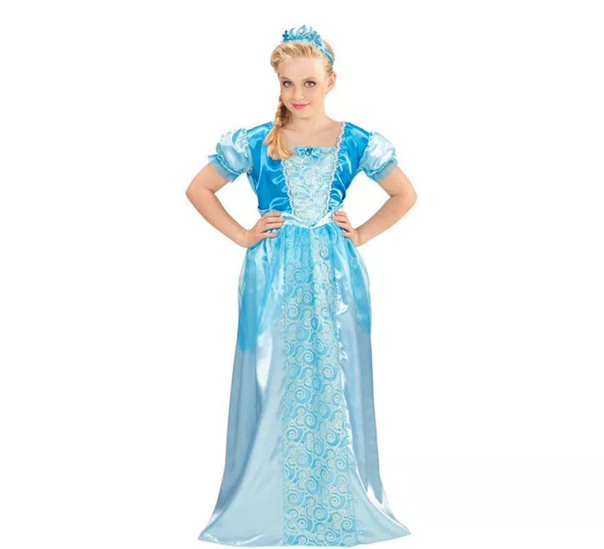 Translation missing: es.Disfraz de Princesa de las Nieves para niña