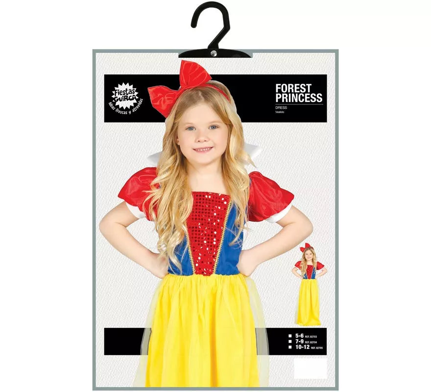 Translation missing: es.Disfraz de Princesa del Bosque para niña