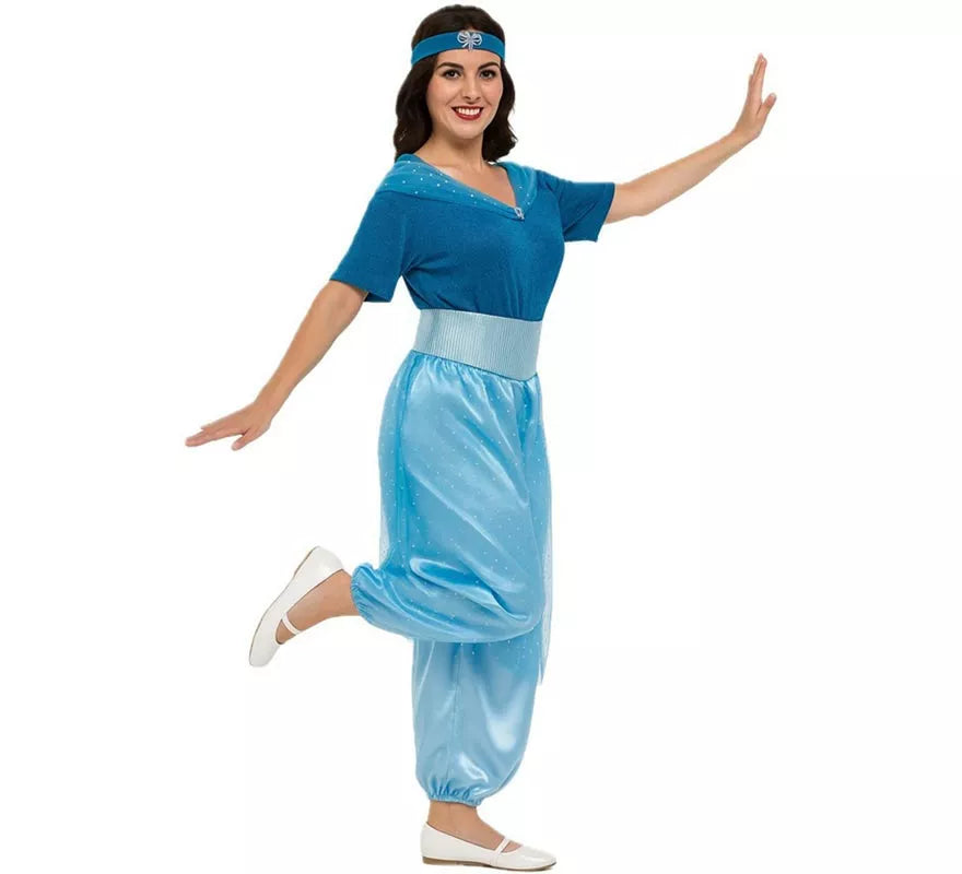 Translation missing: es.Disfraz de Princesa del Desierto Azul para mujer