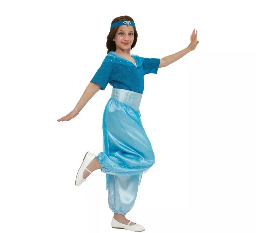 Translation missing: es.Disfraz de Princesa del Desierto Azul para niña