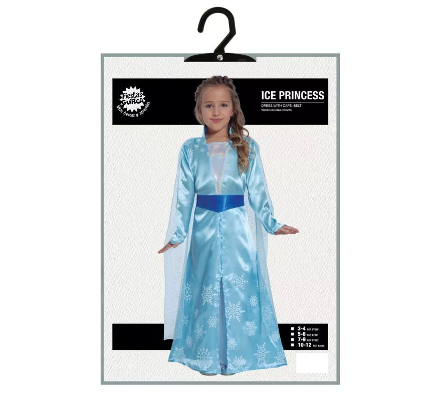 Translation missing: es.Disfraz de Princesa del Hielo para niña