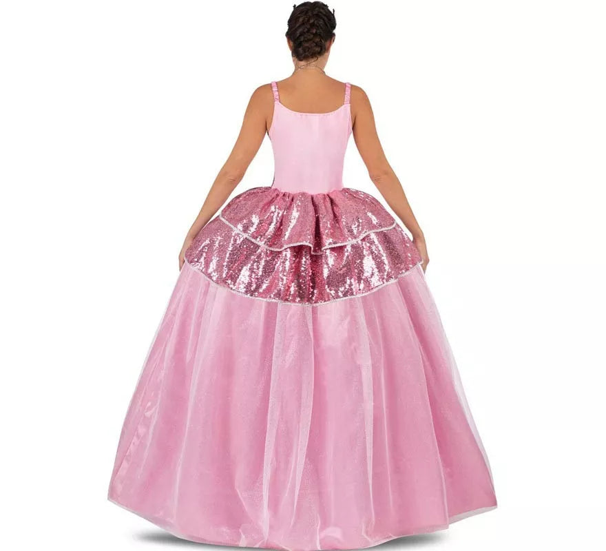 Translation missing: es.Disfraz de Princesa encantadora rosa con enagua para mujer