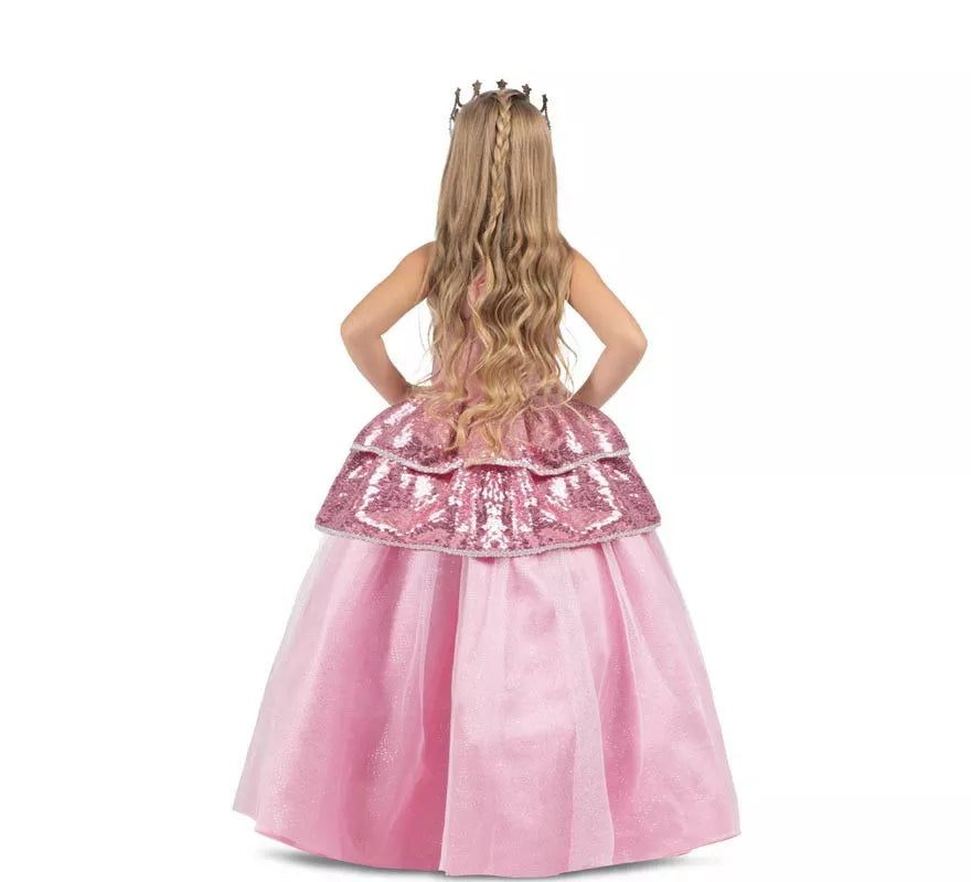 Translation missing: es.Disfraz de Princesa encantadora rosa con enagua para niña