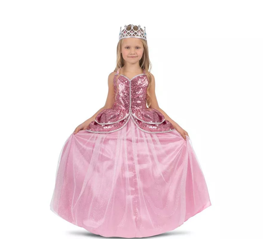 Translation missing: es.Disfraz de Princesa encantadora rosa con enagua para niña