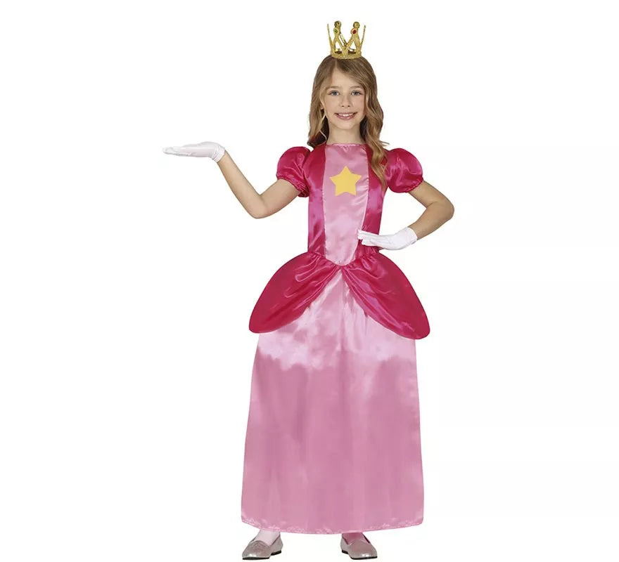 Translation missing: es.Disfraz de Princesa Estrella de videojuego para niña