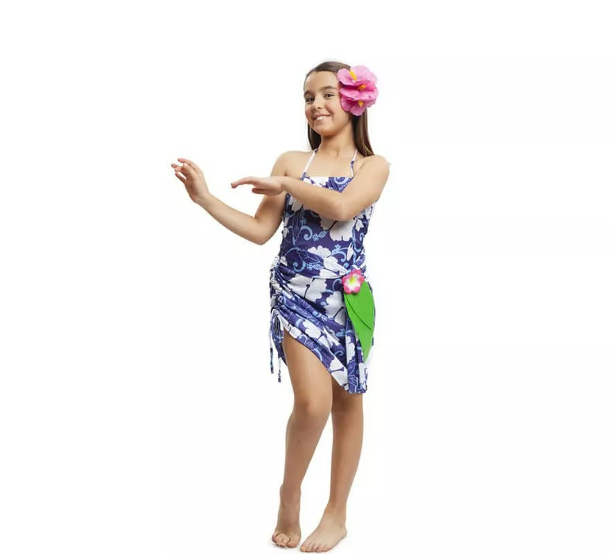 Translation missing: es.Disfraz de Princesa Hawaiana para niña