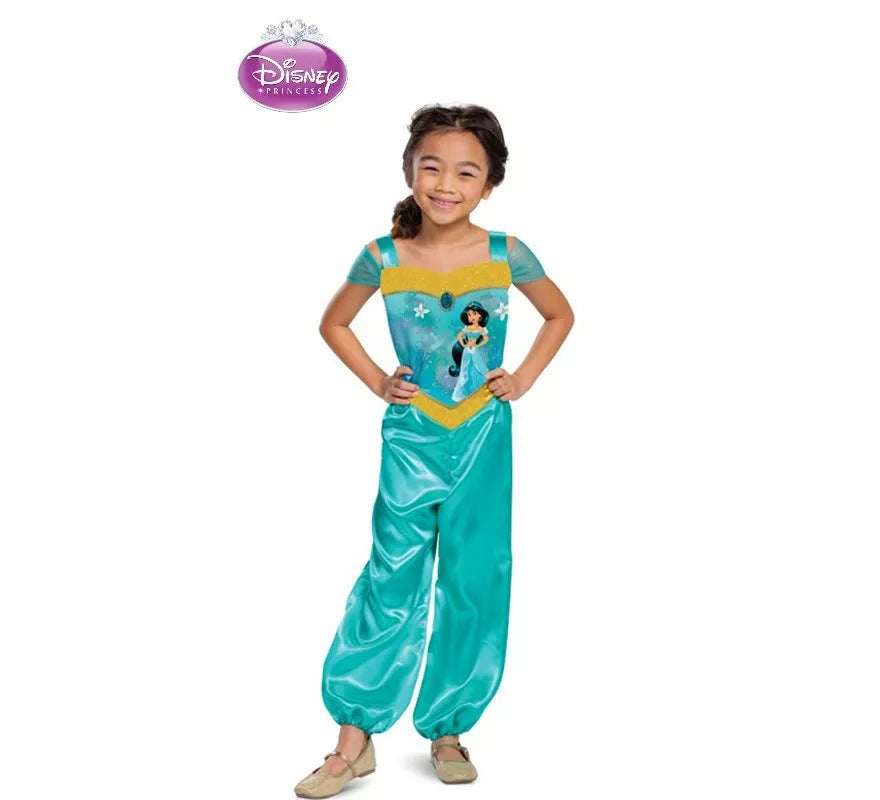 Translation missing: es.Disfraz de Princesa Jasmín Básico para niña