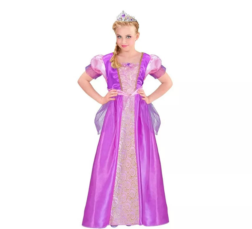 Translation missing: es.Disfraz de Princesa lila para niña