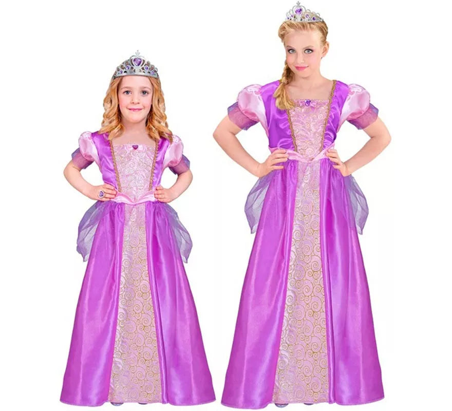 Translation missing: es.Disfraz de Princesa lila para niña