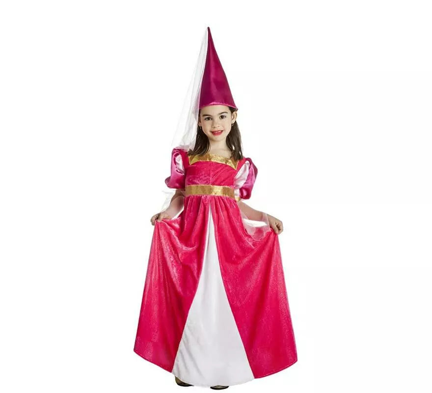 Translation missing: es.Disfraz de Princesa Medieval de cuento para niña