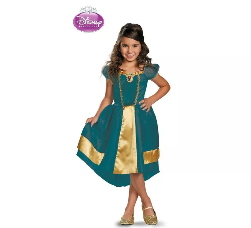 Translation missing: es.Disfraz de Princesa Mérida Clásica para niña