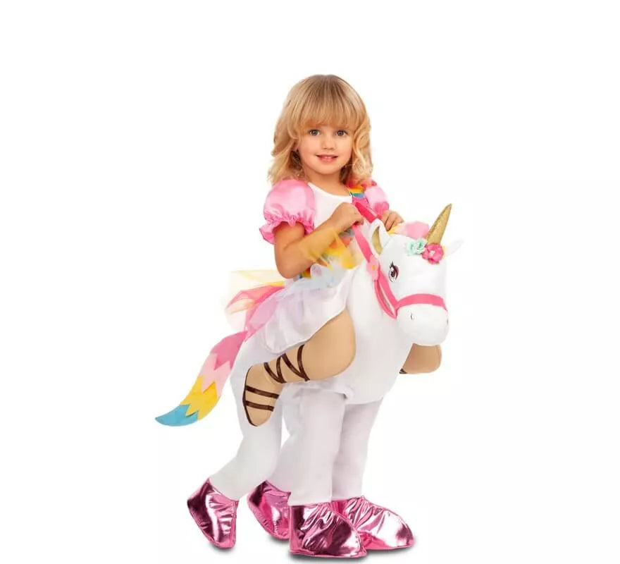 Translation missing: es.Disfraz de Princesa montando Unicornio para niña y bebé