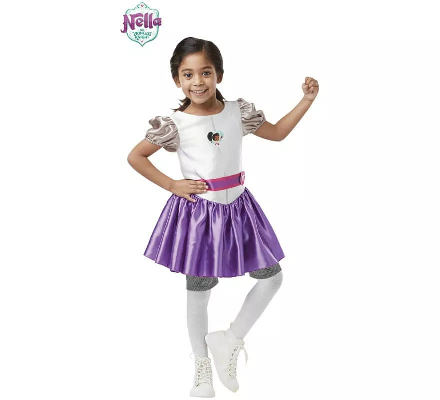 Translation missing: es.Disfraz de Princesa Nella Knight clásico para niña