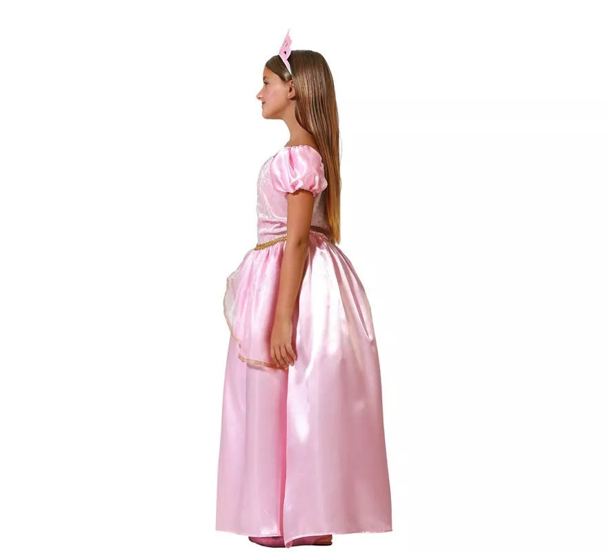 Translation missing: es.Disfraz de Princesa Rosa para niña