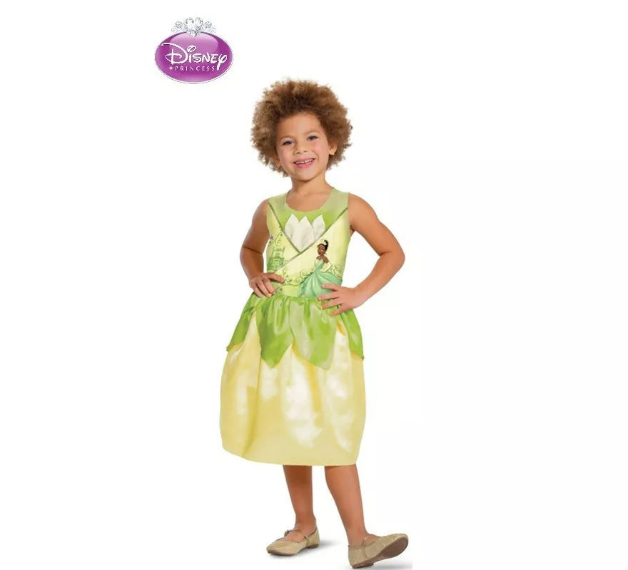 Translation missing: es.Disfraz de Princesa Tiana Básico Plus para niña