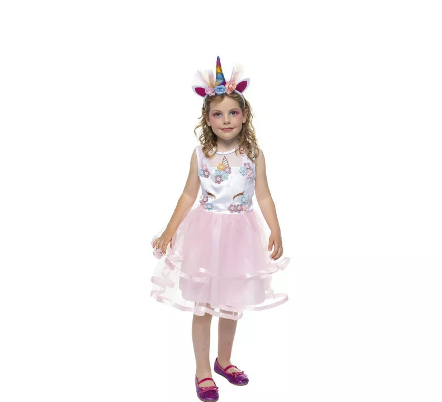 Translation missing: es.Disfraz de Princesa Unicornio con tutú para niña