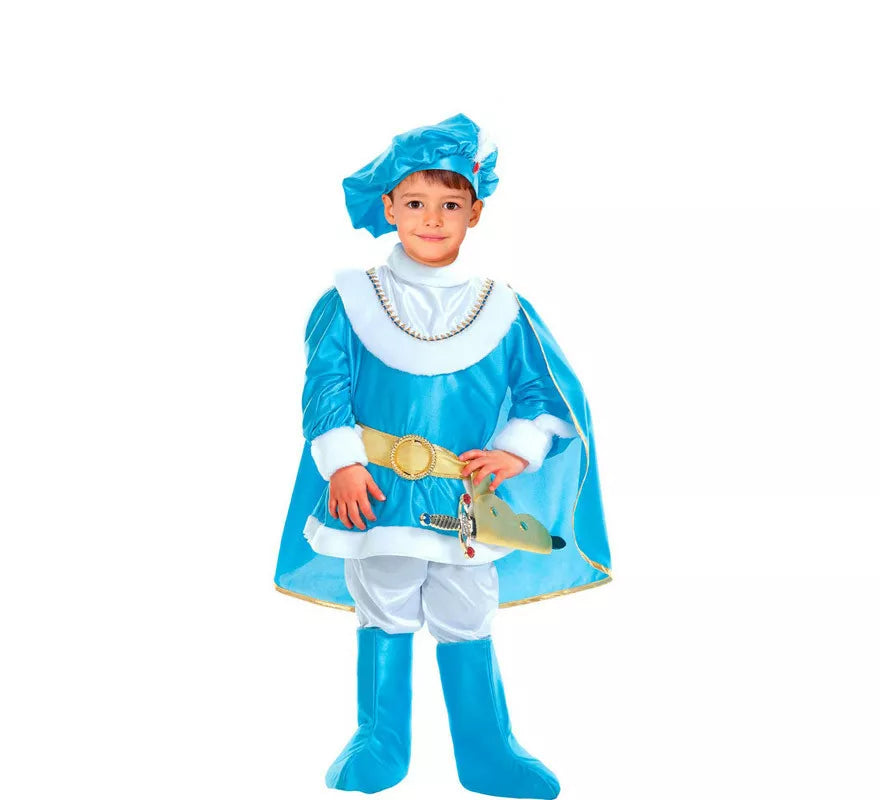 Translation missing: es.Disfraz de Príncipe Azul con Sombrero para niño