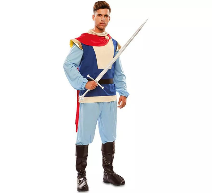 Translation missing: es.Disfraz de Príncipe Azul para hombre