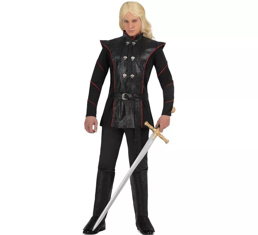 Translation missing: es.Disfraz de Príncipe de Dragones oscuro para hombre